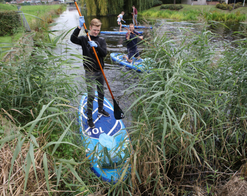 Ruim 650 kilometer aan Friese wateren opgeruimd tijdens Skjin Wetter 2020